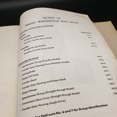 1960 Allison Torqmatic Transmission 5640 5840 Service Manual 6-Speed Supplement