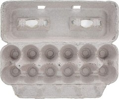 MT Products Printed Pulp XL Paper Egg Cartons Hold Eggs 12 Count – Pack of 10