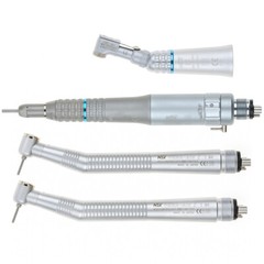 Dental High & Low Speed Handpiece Kit 4 Holes Standard Wrench Single Water Spary