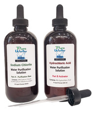 CDS – Water Purification Drops in PET plastic – Total activated solution 16ozs