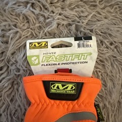 Mechanix Wear Hi-Viz FastFit Work Gloves Large Fluorescent Orange
