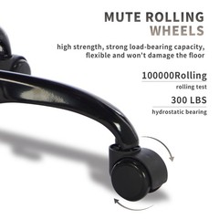 Gaming Chair with Massage,Ergonomic PC Computer Chair with Footrest Comfortable