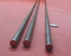 12L14 Steel Unpolished Rod Round Bar, 3/8″ Dia x 5 Foot length. 3 Units, 15 Ft