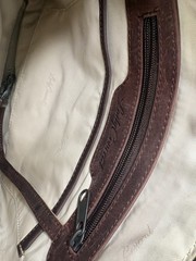 Lady Concealed Carry Crossbody Purse Genuine Leather Handbag with Locking Gu..