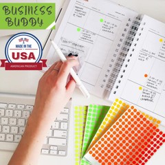 Royal Green Dot Stickers ~1/4 Inch 8 mm Round Circle Labels 36 Colors Available