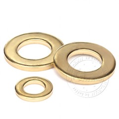 FLAT WASHERS FORM A – BRASS M2 M2.5 M3 M4 M5 M6 M8 M10 M12 M14 M16 M20 M22 M24