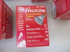 General Electric CG201AK1 PAR20 50W Halogen Narrow Floodlight Bulb