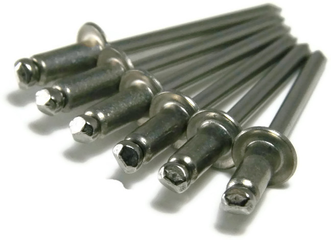 POP Rivets ALL Stainless Steel 4-4 1/8 x 1/4 Grip USA Made Qty 100
