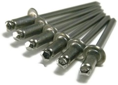 POP Rivets ALL Stainless Steel 4-4 1/8 x 1/4 Grip USA Made Qty 100