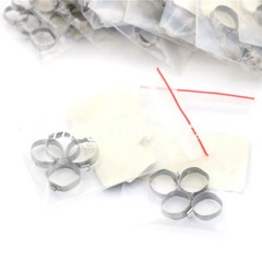 Dental Orthodontic 1st Molar Prewelded Bands 018/022 Roth/Edgewise #29-#43+ U/L