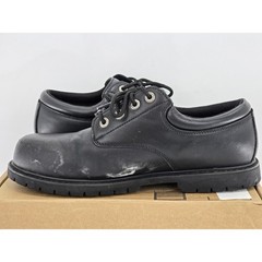 Skechers Work Shoes Mens 12 Black Relaxed Fit Memory Foam Slip Resistant – Good