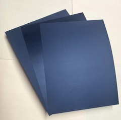 3 Pack Black Plastic Sheet 9x12x0.015 Inches Flexible High Tensile – U.S.A. Made