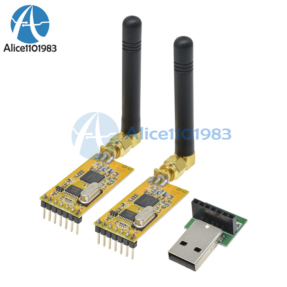 APC220 Wireless RF serial Data Modules With Antennas USB Converter
