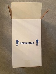 Insulated Shipping Kit Thick Polystyrene Foam with 200lb Test Carton included