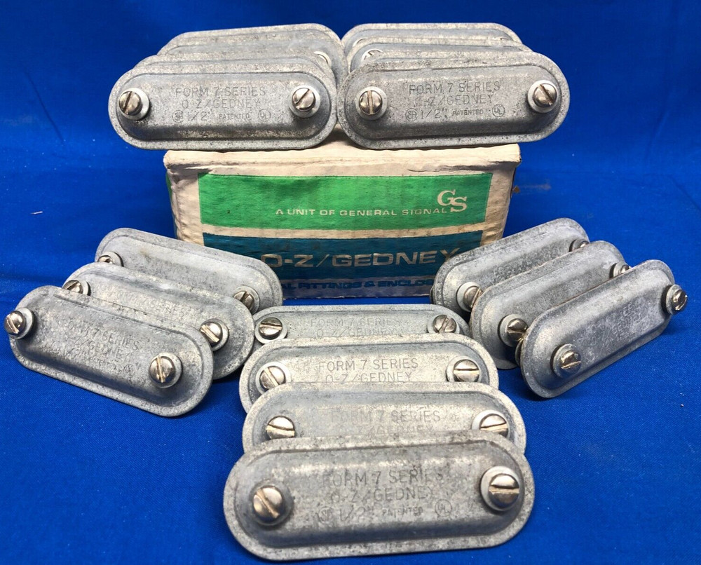 OZ GEDNEY 1/2″ CLIP ON CONDUIT BODY COVERS 170 BOX OF 20