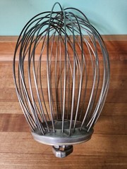 Hobart 20 Qt. “D” A20D, Tin Plated Steel Wire Whip 20 Qt. (DWHIP-STL220) – GUC