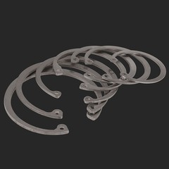 Internal Circlips Retaining Rings for Bores Sizes: 8mm-150mm A2 Stainless DIN472