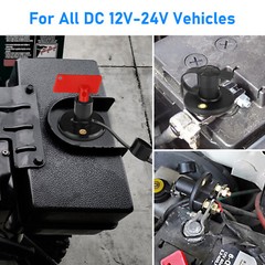 2X Battery Isolator Disconnect Cut Off Power Kill Switch for Car Truck Boat ATV