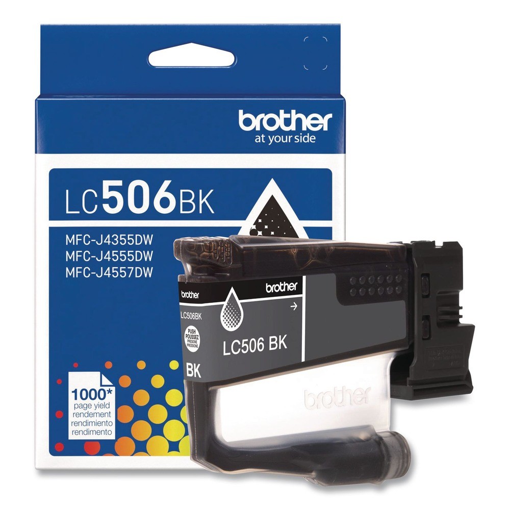Brother LC506BKS INKvestment 1000 Page-Yield Ink – Black New