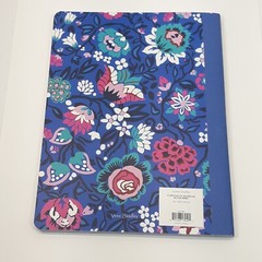 Vera Bradley Desk Accessories Set Bloom Berry Notebook Dry Erase Board Cup