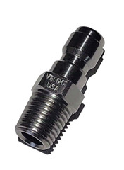 Prima 3/8 NPT Male Plug For Stainless Steel Quick Connect – Made in the USA
