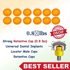 Locator Abutment 1–5mm for Zimmer TSV 3.5/4.5 Compatible MIS Adin Male Caps Tool