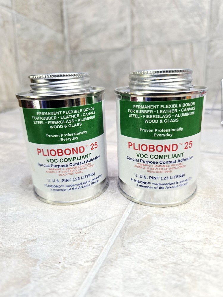 2 Pliobond 25 VOC Compliant Special Purpose Contact Adhesive, , 1/2 pt. 23L