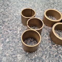 LOT OF 25: Bronze Bushings – Various Sizes *see photos*