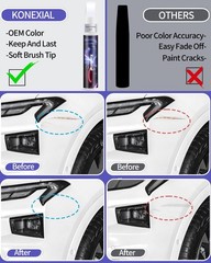 Oxford White Touch Up Paint for Ford TwoInOne Scratch Repair Pen