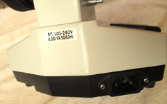 OMAX Microscope with Metric Sliding Ruler Measuring Stage, 295mm. with WF 10X/18