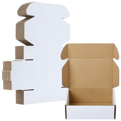 50 Pack 6x4x2” Corrugated Mailers Paper Boxes Cardboard Small Shipping Boxes US
