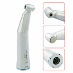 YUSNEDENTAL 1:1 Low Speed Contra Angle Handpiece with Inner Water Channel, C-1B