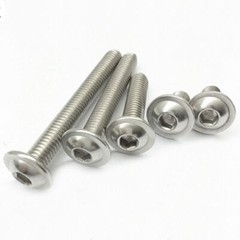 M3 M4 M5 M6 Hexagon Socket Button Head Screws With Collar 304 Stainless Steel
