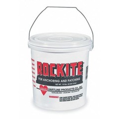 Rockite 10010 Expansion Cement, 10 Lb, Pail, 1 Hr Full Cure Time