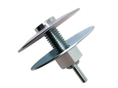 Drill Arbor Adapter Polishing Mandrel, 5/8-inch for Airway Buffing Wheel