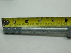 10, 25, 50,100 PACK! Hex Cap Screw 5/8″-11 x 5″ PT Hot Dipped Galvanized Bolt NH