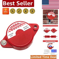 Gate Valve Lockout Device, 1-2.5 Inch, OSHA Compliant for Maximum Safety