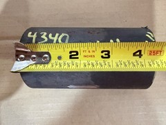 Alloy Steel Round Bar 4340-Hot Rolled Heat Treated 2 1/2” x ~4 1/4” – One Piece