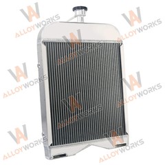 8N8005 3 Row Radiator W/Silicone Hose Kit For Ford 8N 9N 2N 86551430 Tractors