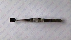 SS Battle Eye Meibomian Gland Expresser Forceps Deep Meibum For Dry Eyelids Tool