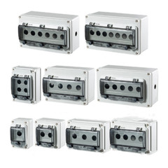 Indoor and outdoor waterproof button switch control box, plastic rain proof box