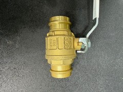 LOT {6} 1″ Ball Valves P X P; {4} 1″, {1} 3/4 {1} 1-1/4 Full Port Made in Italy