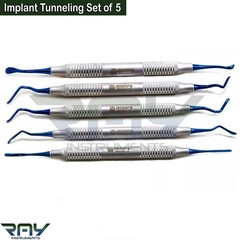 25 Set Dental Vista Tunneling Procedure Sinus Lift Implant Surgery Instruments