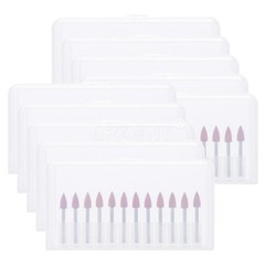 12pcs Dental Polishing Polishers Bur FG 1.6mm Mini Points Brownie Friction Grip