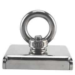 700LBS Fishing Magnet Kit Strong Neodymium Pull Force Treasure Hunt OR Rope N52