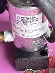 Peter Paul 22K9DCV 5423-33-02 Solenoid Valve 120v-ac