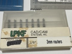 LPKF Laser & Electronics End Mills lot of 20 packs 100979 101016 101010 101007