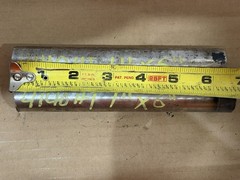 4140 Hot Rolled Steel Bar Round Stock Heat Treated 1” OD x ~6” Lot of 2
