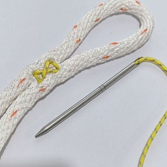 6 Size Rope Splicing Tool Kit with Lacing Needle for Easy Rope Connection