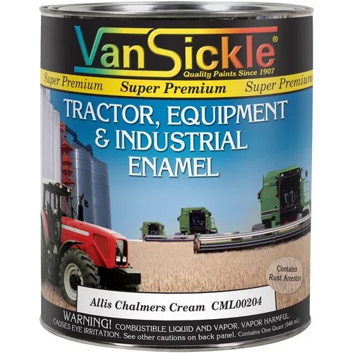 Allis Chalmers Cream Tractor Paint Quart